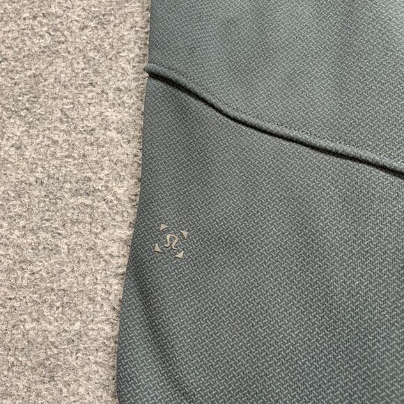 Lululemon Pants Mens L Large Gotham Gray Fleece Lined Grid Tech Training *READ - Picture 11 of 13